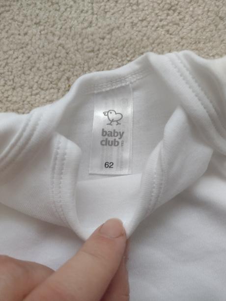 Body s krátkym rukávom, veľkosť 62, c&a,62