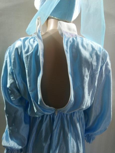 Kostým princezná anni modrá, klobúk 4-6 r, 104-116,