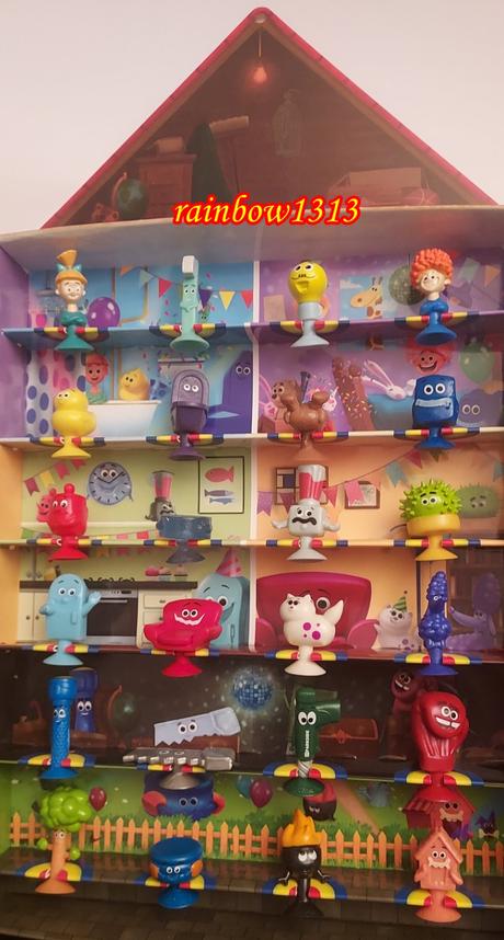 Lidl stikeez a kufrík happy home,