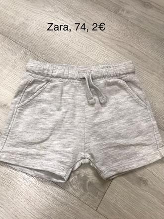 Krátke nohavice, zara,74