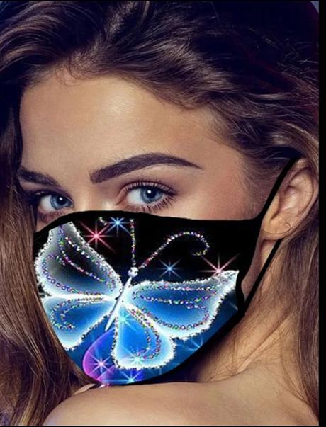 Prekrásne štýlové rúška,