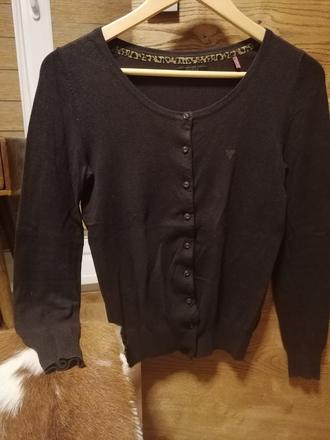 Hnedý guess sveter, guess,xs