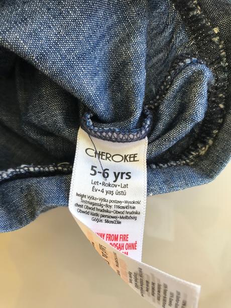 Krátky overal, cherokee,116