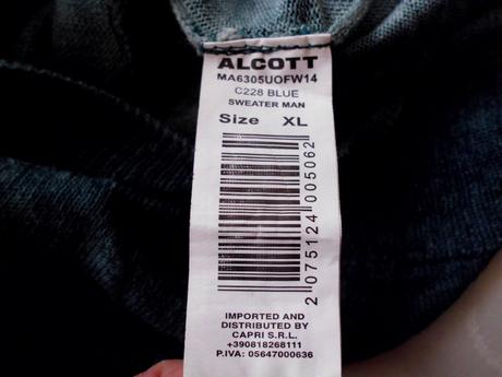 Alcott dlhé uni tričko m-l, m