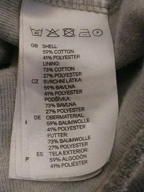 Dámska sivá zamatová mikina na zips, h&m, h&m,l