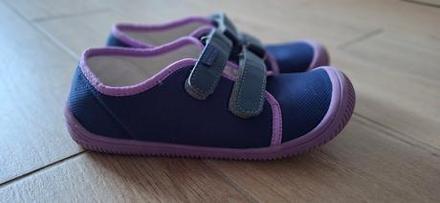 Prezúvky plátenky barefoot, protetika,34