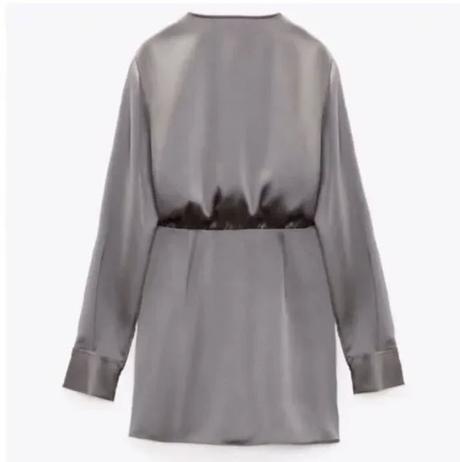 Nádherné saténové šaty značky zara, pc 40 eur, zara,m