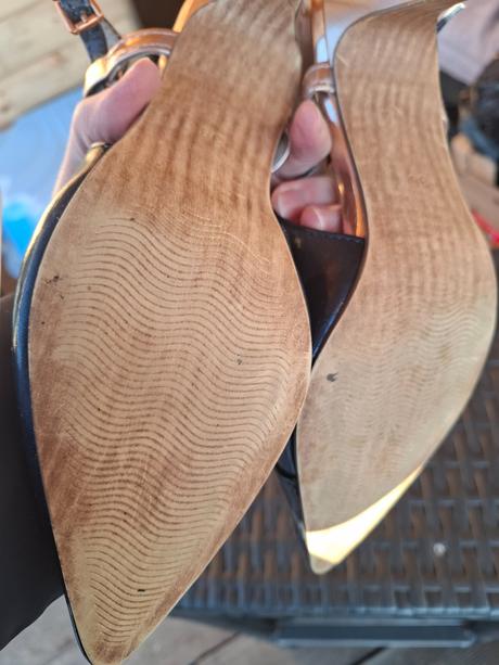 Krásne lodičky s otvorenou pätou zn.maco tozzi, marco tozzi,38