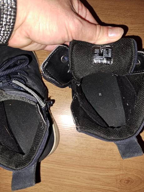 Kotníkové čižmy 35/36, ecco,35