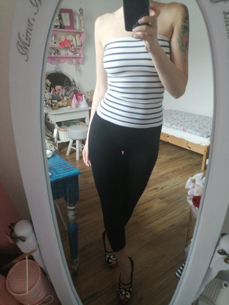 Topy bez ramienok h&m, h&m,s