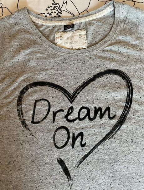 Tričko s potlačou dream on f&f v.s/m, f&f,s
