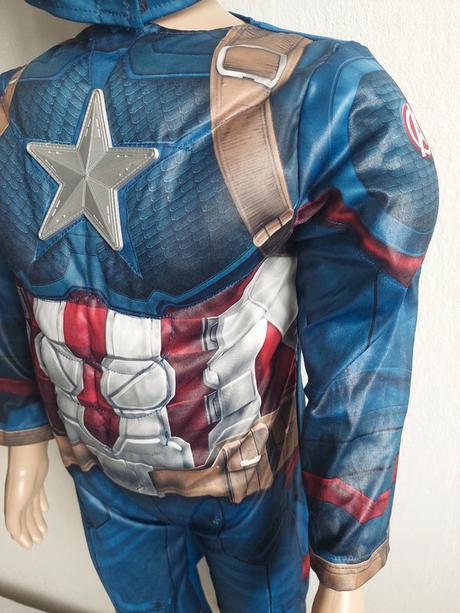 Kapitán amerika karnevalový kostým veľ.98/104,
