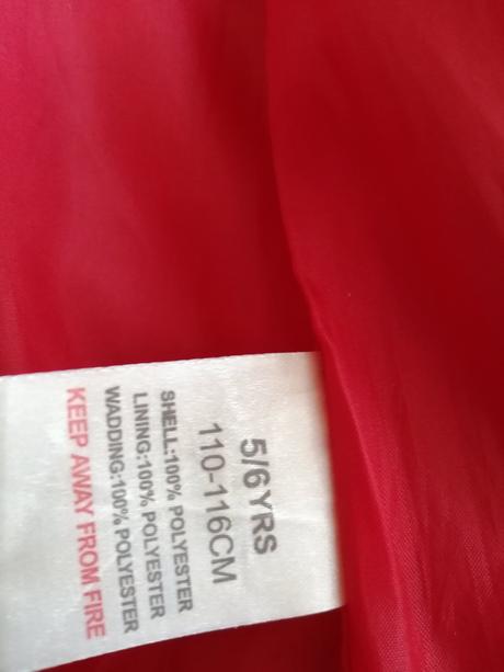 Vesticka červená pre dievčatka veľ. 110 - 116, funky diva,110