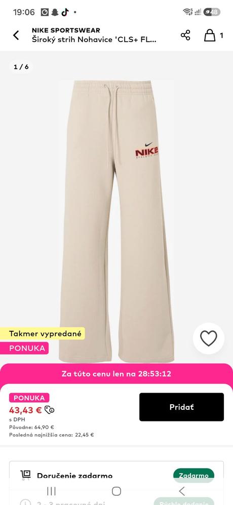 Teplakova suprava oversize nike, nike,s