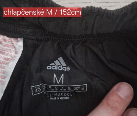 Plavkové chlapecké kraťasy adidas vel.152cm, adidas,152