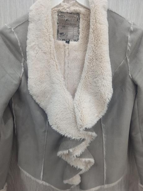 Dámsky krátky kožuštek, s