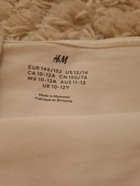 Tričko 3ks, h&m,146