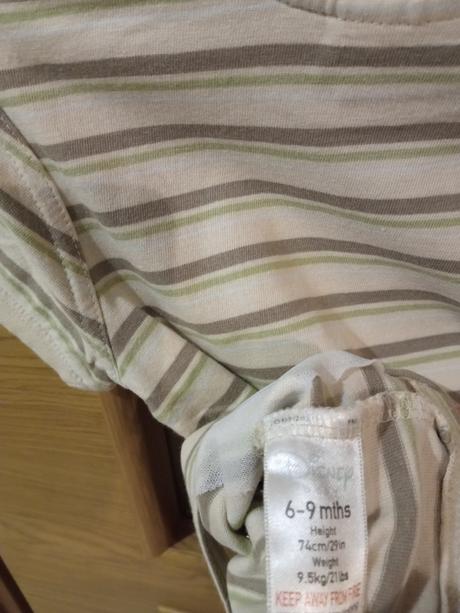 Little roo komplet tričko šortky, tesco,74