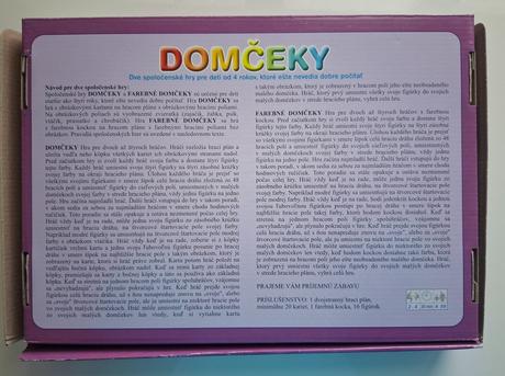 Spoločenská hra "domčeky", 