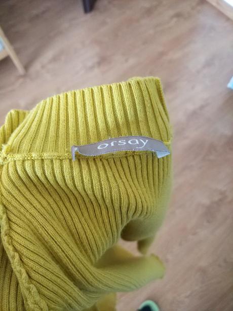 Rebrovany tričko so stojacikom, orsay,s