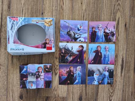 Drevené kocky frozen, 