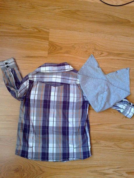 2x oblečená košeľa s kapucnou, dopodopo,110