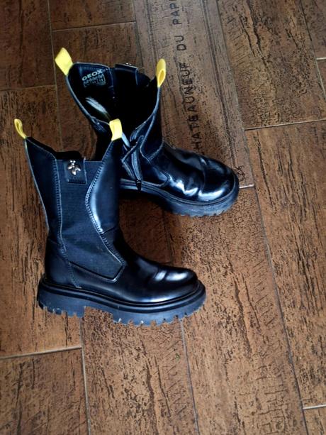 Detske kozene čižmy geox, geox,31