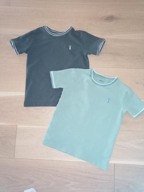 2x tričko, next,122