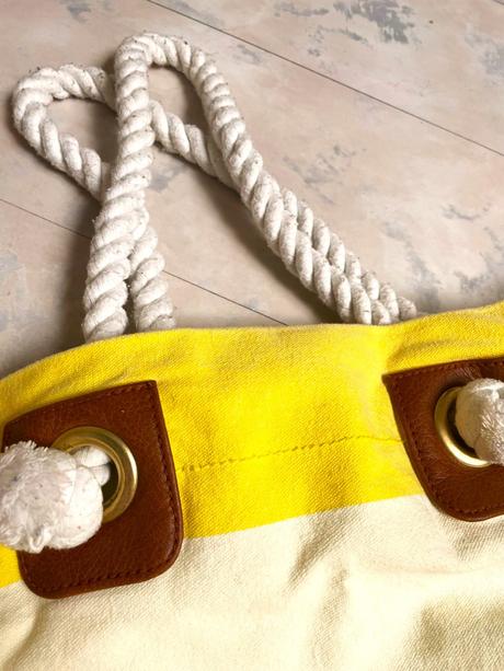 Letná taška z celtoviny, h&m