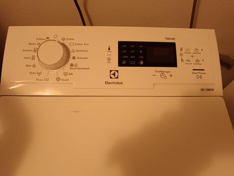 Práčka za odvoz, electrolux