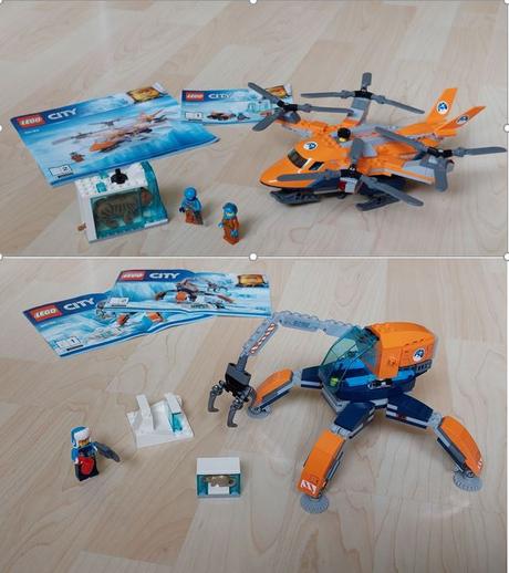 2 x lego city artic, 