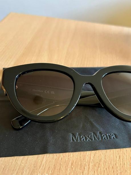 Čierne slnečné okuliare zn.max mara cat eye, max mara