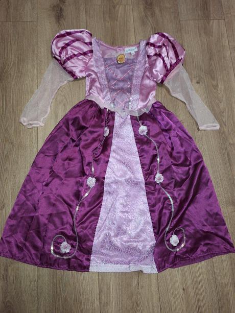 Karnevalové šaty rapunzel, 
