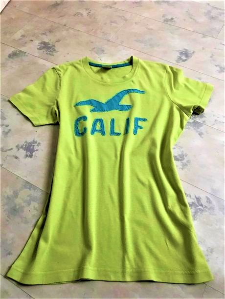 Bavlnené tričko, hollister,l