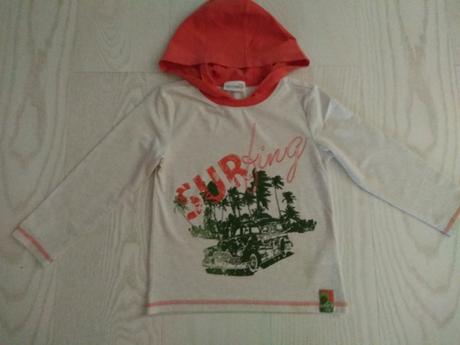 Tričko s kapucňou s poštovným, coccodrillo,110