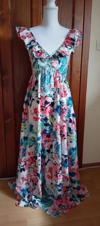 Nádherné šaty raz oblečené, h&m,s