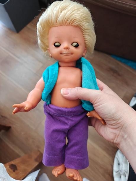 Retro bábika chlapec,