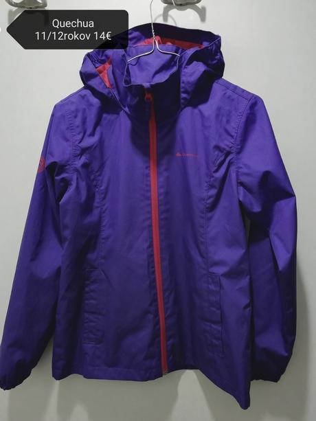 Športová prechodná bunda quechua, quechua,152
