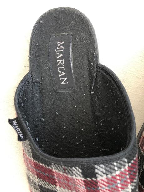 Kárované papuče mjartan, 38