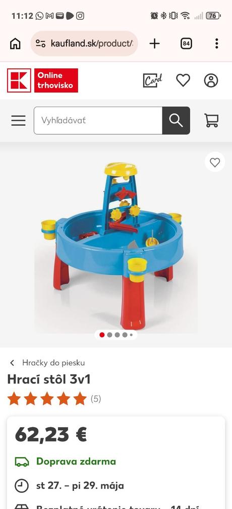 Hrací stôl multifunkčný, 