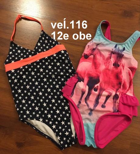 Plavky celé 2ks, veĺ.116, 116