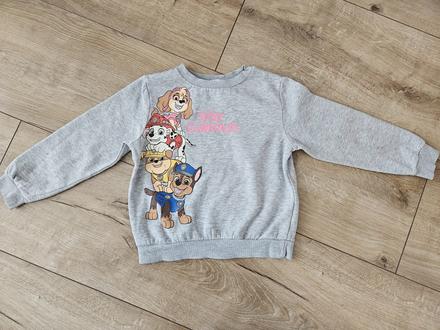 Mikina labková patrola 122/128, h&m,122