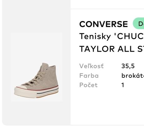 Converse tenisky nové, converse,35