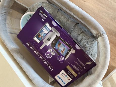 Detská ai kamera s monitorom dychu, philips avent