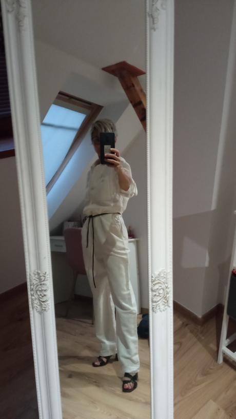 Ľanovy overal, zara,xs