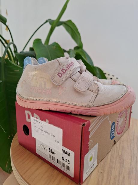 Celoročné barefoot topánky dd step, d.d.step,28