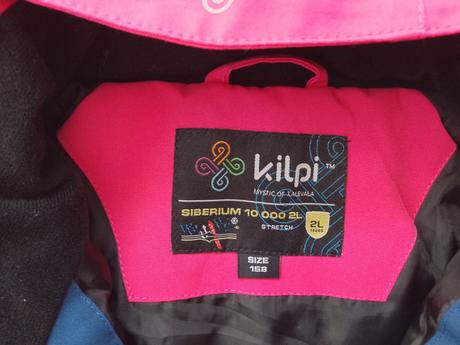Zimná lyžiarska bunda kilpi, 164