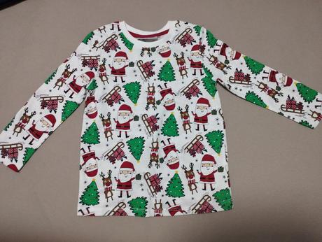 Vianočné tričko nové, 98