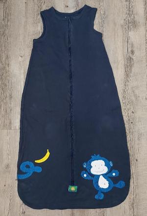 Tmavomodrý letný spací vak, lupilu