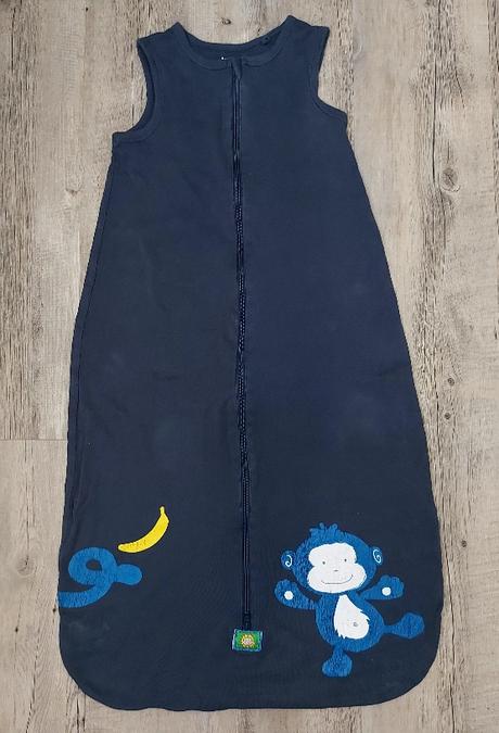 Tmavomodrý letný spací vak, lupilu